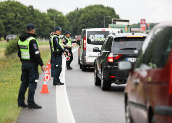 Policijos prevencinės priemonės šalies keliuose balandžio mėnesį