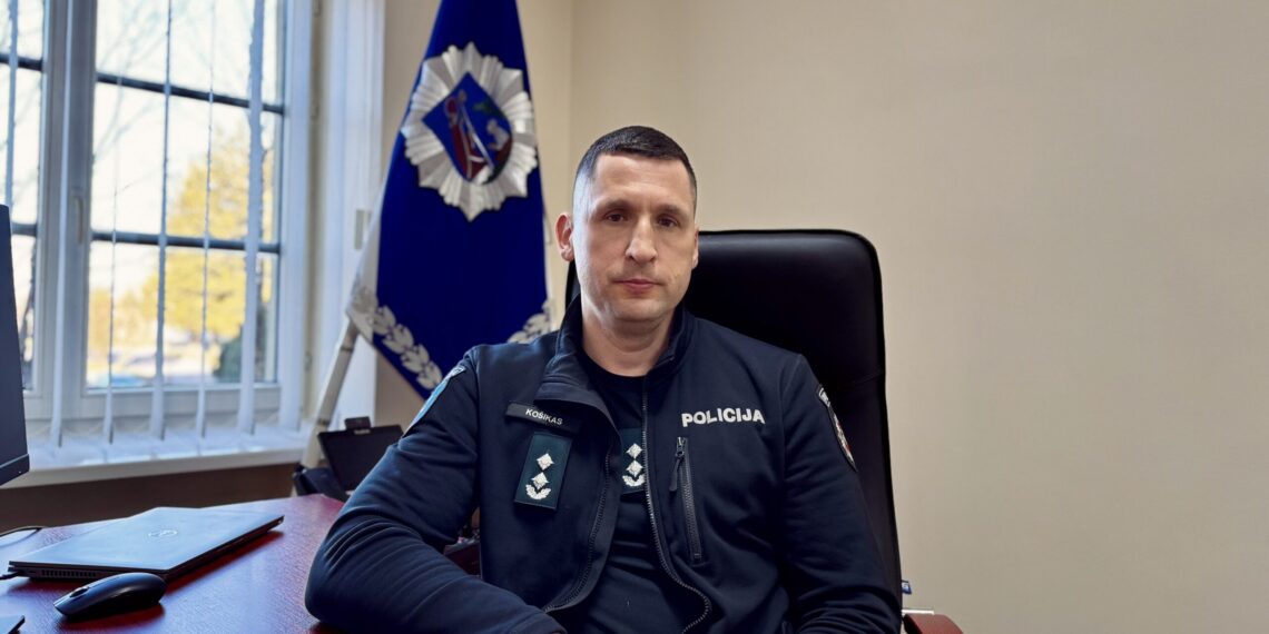 Artūras Košikas paskirtas laikinuoju Telšių apskrities policijos vadovu