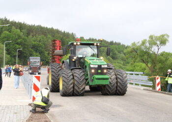 Ariogaloje atidarytas naujasis tiltas per Dubysą