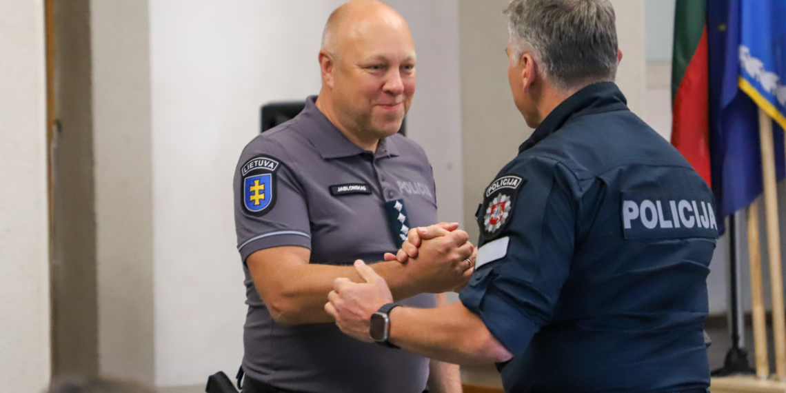 Šiaulių apskrities policijai oficialiai pradeda vadovauti Marius Jablonskas