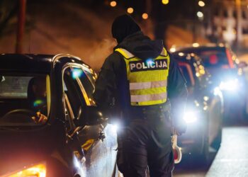 Lapkritį šalies keliuose organizuojamos prevencinės priemonės
