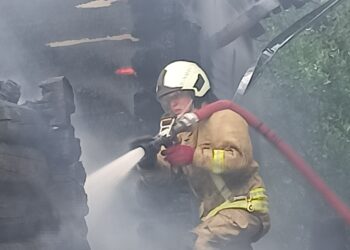 Savaitgalį gaisras pasiglemžė žmogus gyvybę