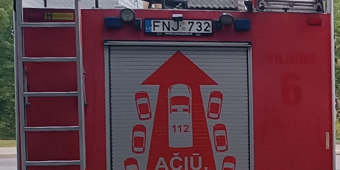 Savaitgalį ugniagesiai gelbėtojai išgelbėjo aštuonis žmones