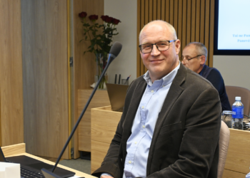 Panevėžio rajono taryboje prisiekė naujas narys – inžinierius ir choristas Darius Aleliūnas