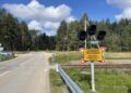 Dėl audros padarinių dalyje Lietuvos pervažų neveikia šviesoforai